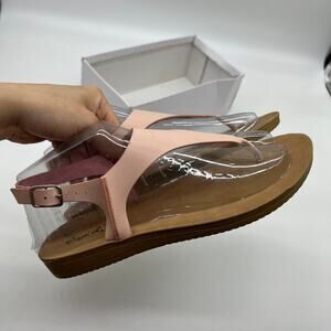 Qupid Women Summer Shoes Size 7US Pink Sandals